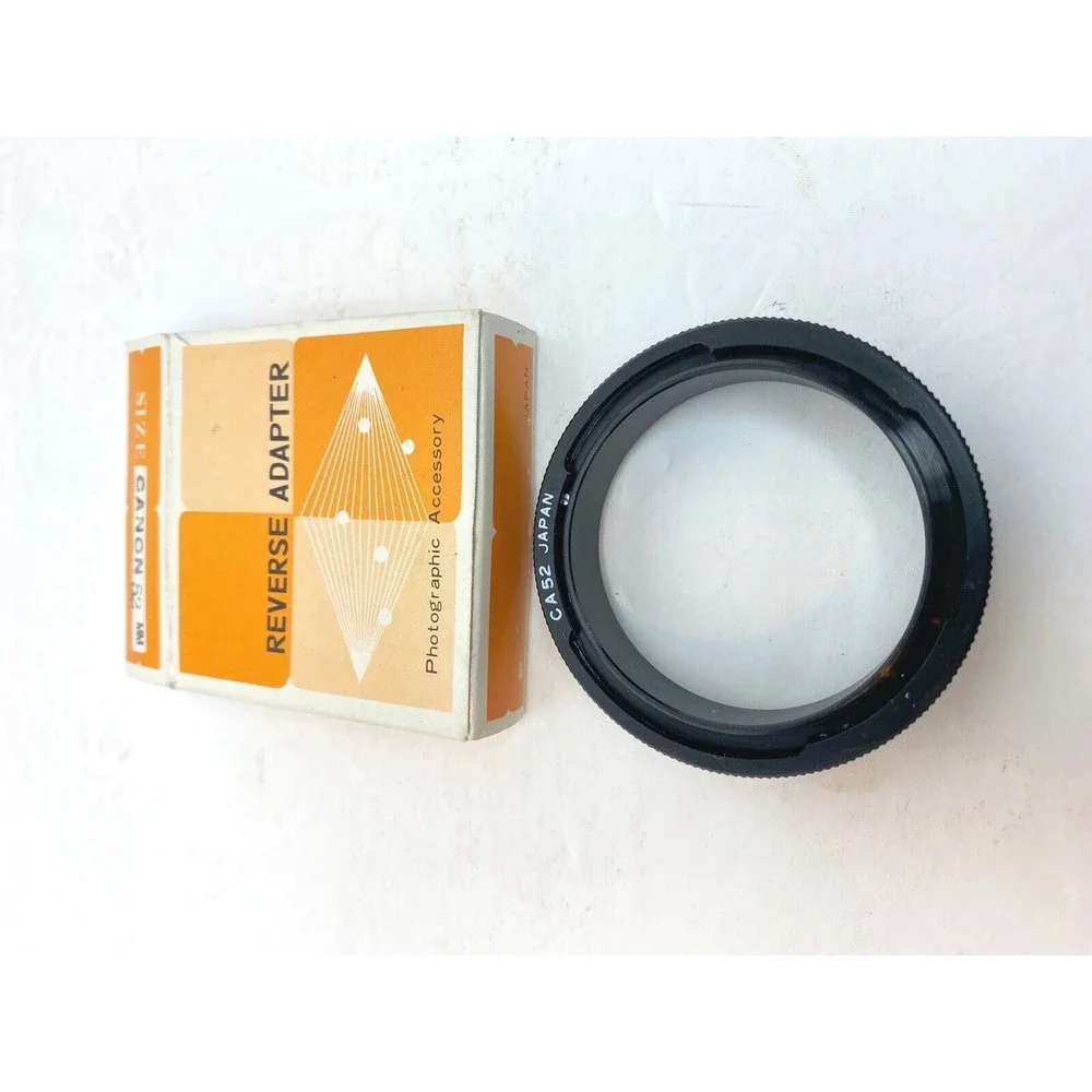 New Vintage Adapter Ring 52mm, Made In Japan